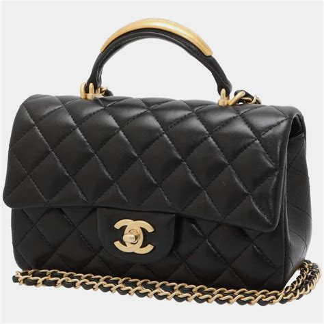 chanel top handle mini price|Chanel trendy top handle.